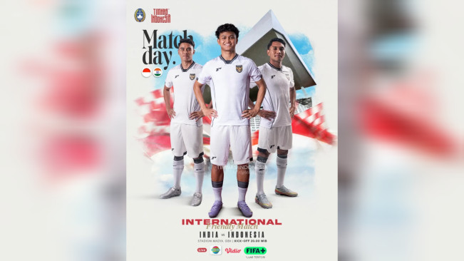 Timnas Indonesia U-23 vs India. [Instagram]